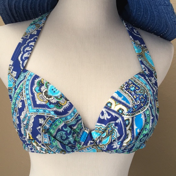 🎉HP🎉RELAX Tommy Bahama Bikini Swim Top - Picture 1 of 8